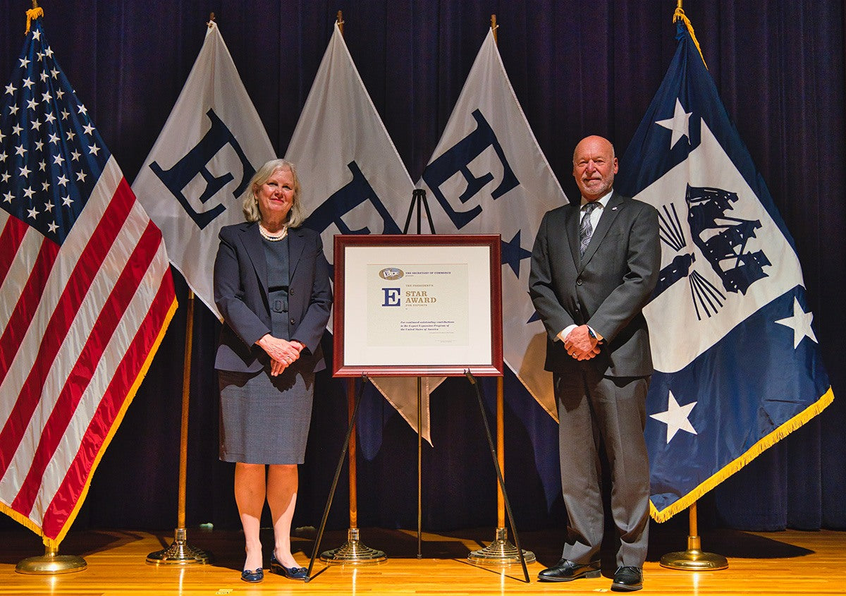 Sunnen Receives 3rd President’s “E” Award for Exports