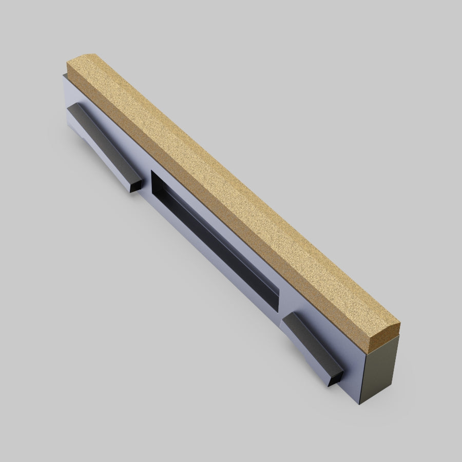 P28 CBN STONE, METAL BOND - ATO