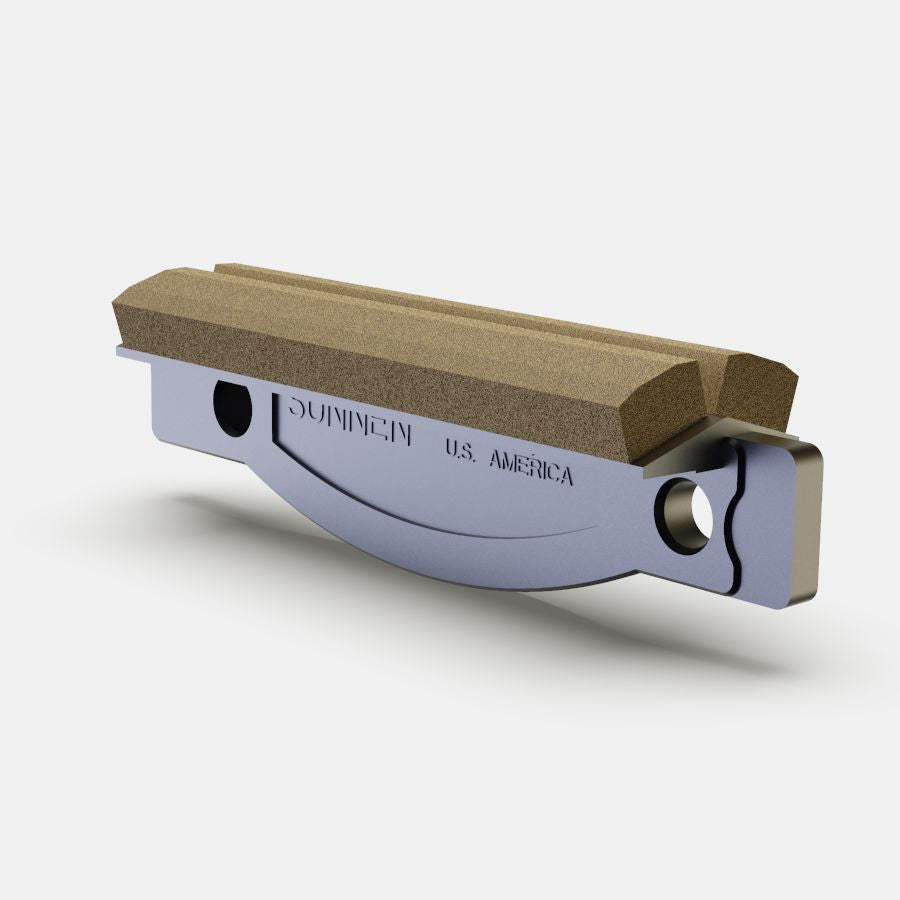 Y44 ALUMINUM OXIDE KEYWAY STONE, VITRIFIED BOND