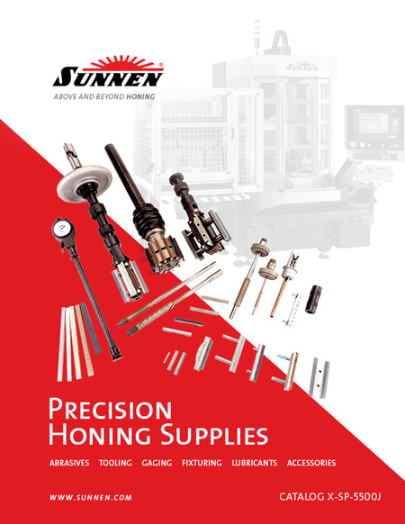 Catálogo de Sunnen - Suministros de bruñido de precisión